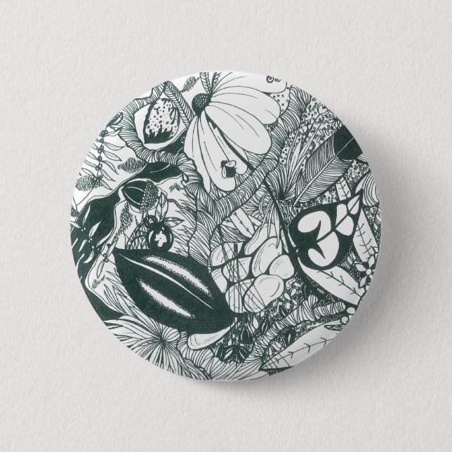 Spring Time 6 Cm Round Badge (Front)