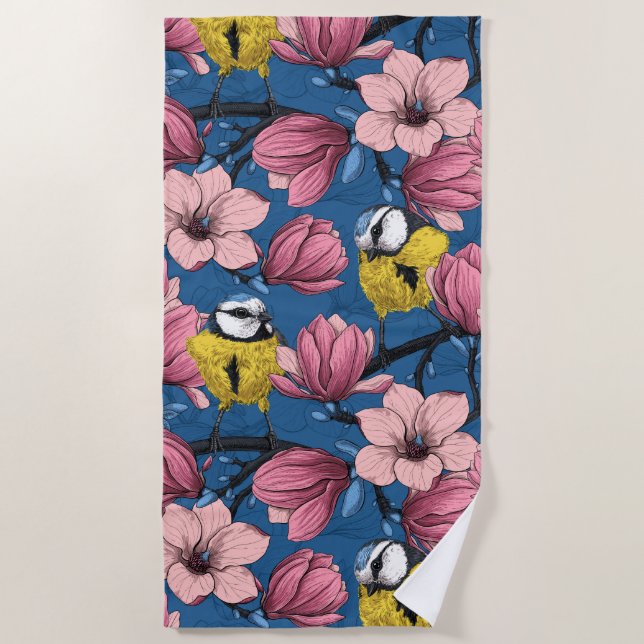 Spring time beach towel (Front)