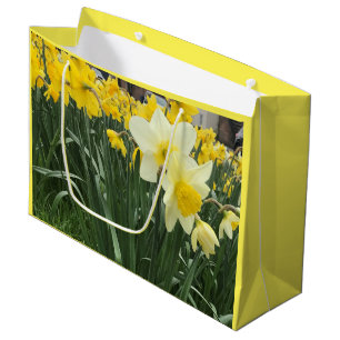 Spring Time Daffodil Large Large Gift Bag