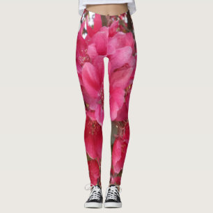 Spring Time Flower Leggings