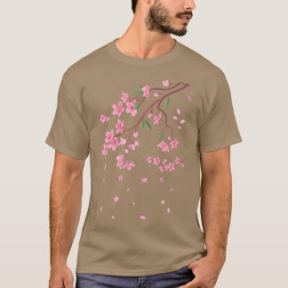 Spring Time Flowers Sakura Cherry Blossom  T-Shirt