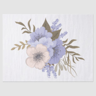 spring time flowers tissue paper