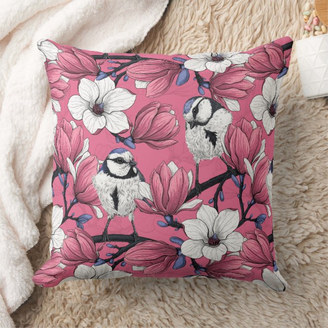 Spring time in pink cushion (Blanket)