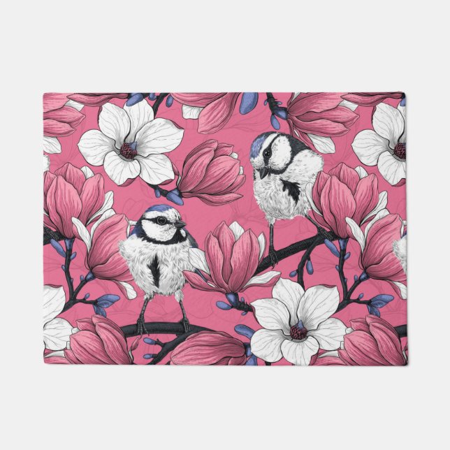 Spring time in pink doormat (Front)