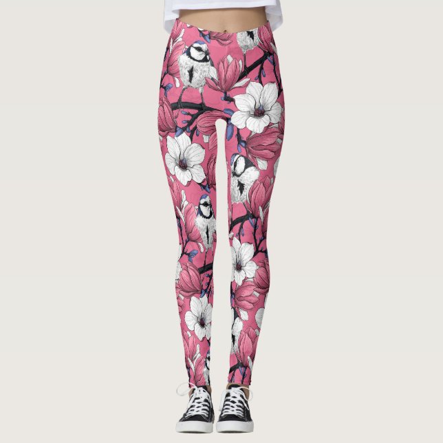 Spring time in pink leggings (Front)