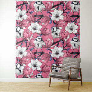 Spring time in pink tapestry