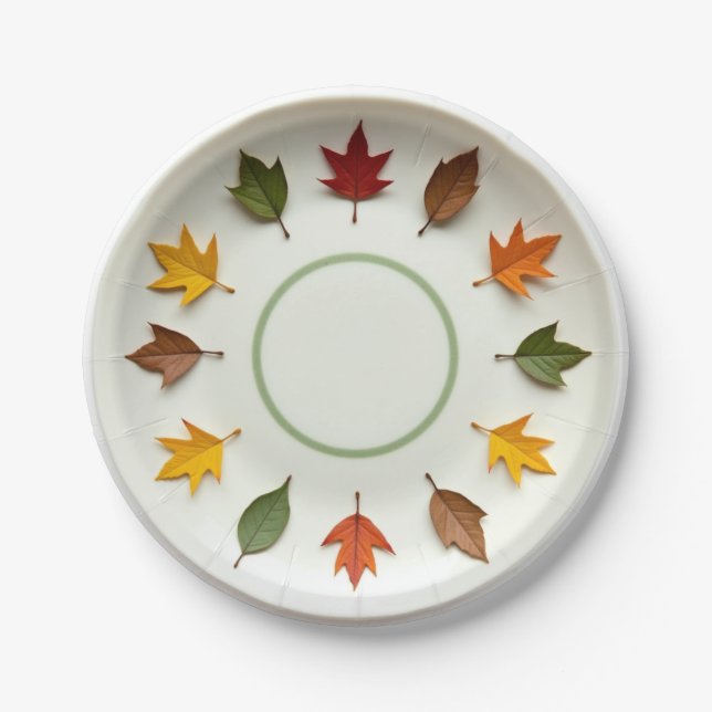 Spring Time Paper Plate (Front)