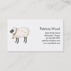 Spring Time · Sheep Business Card
