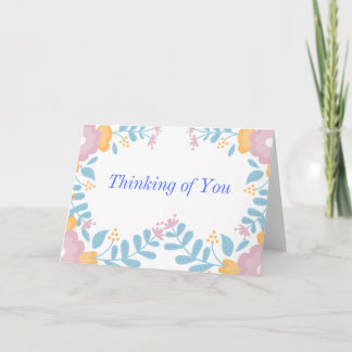 Spring Time Thinking of You Card