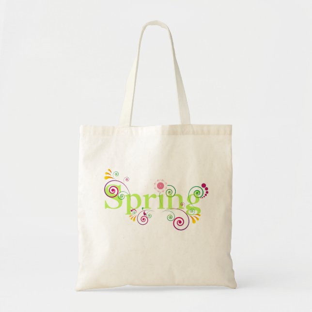 Spring Tote Bag (Front)