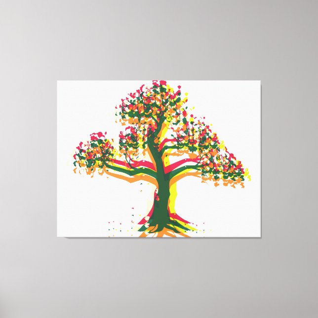 Spring Tree Canvas Print (Front)