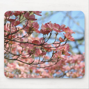 Spring Tree flowering mousepads Pink Dogwood Tree