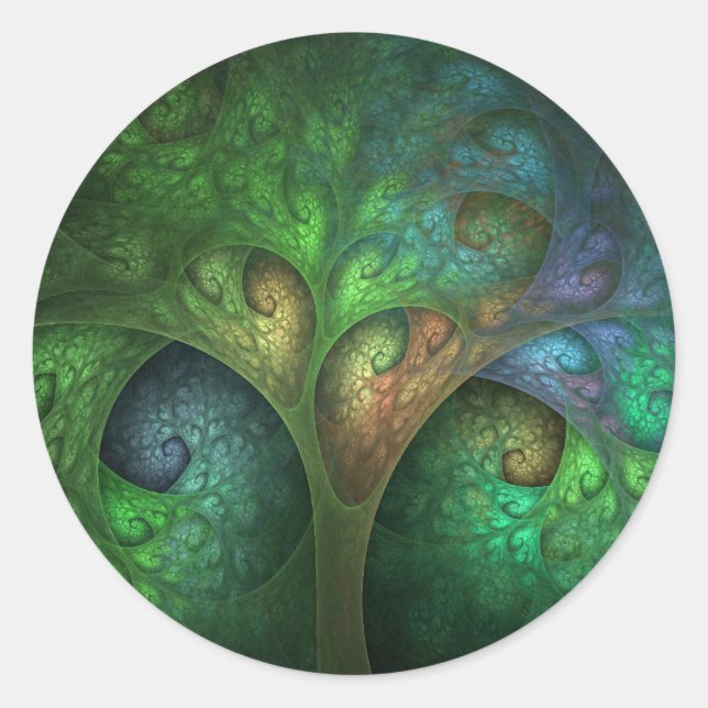 "Spring Tree" Sticker (Front)