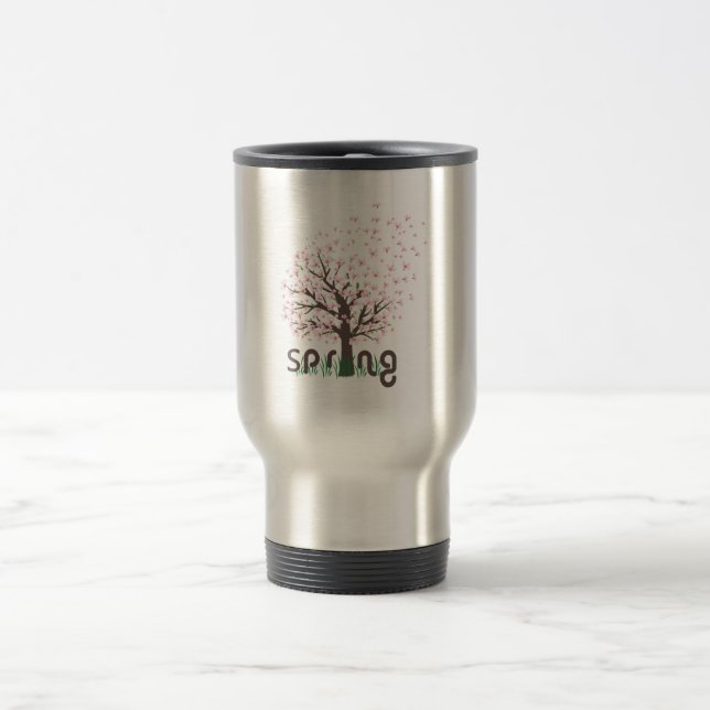 Spring Tree Travel Mug (Center)