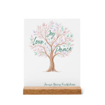 Spring Tree with Scripture – Personalized Easter