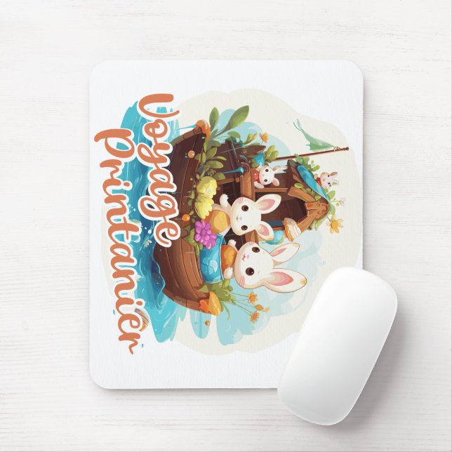 Spring trip too mouse pad (With Mouse)