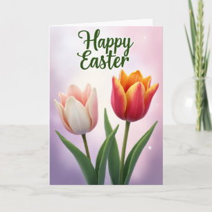 Spring Tulip Beauty Greeting Card
