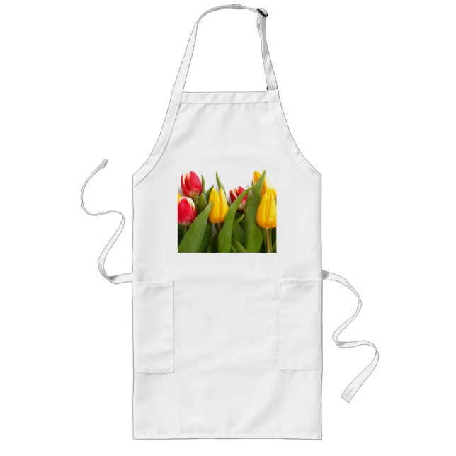 Spring Tulip Garden Apron (Front)