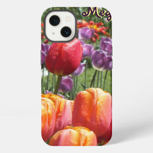 Spring Tulip Garden iPhone 13 Case