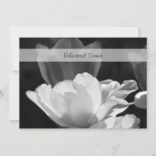 Spring Tulip Rehearsal Dinner Invitation
