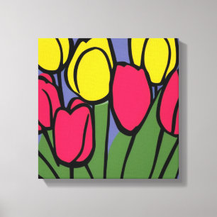 Spring Tulips Canvas Print