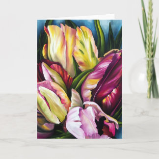 Spring Tulips Card