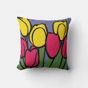 Spring Tulips Cushion