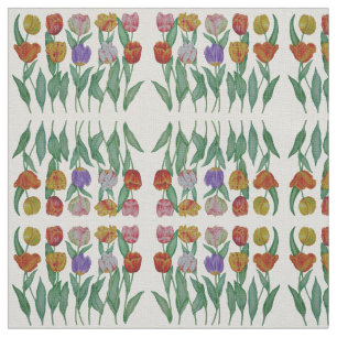 Spring Tulips Fabric
