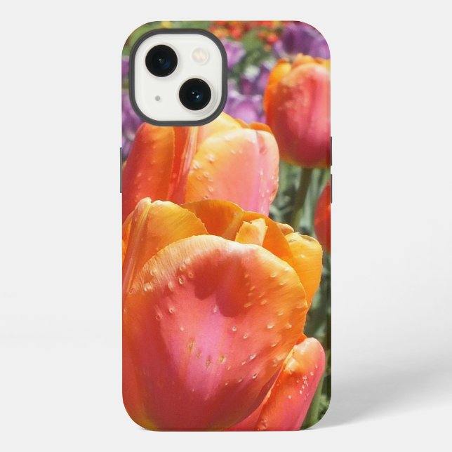 Spring Tulips iPad Air case (Back)