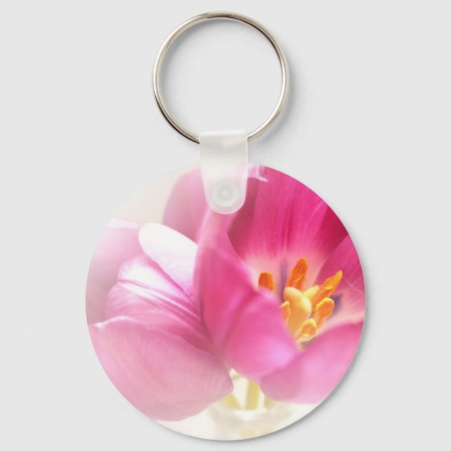 Spring Tulips Key Chain (Front)