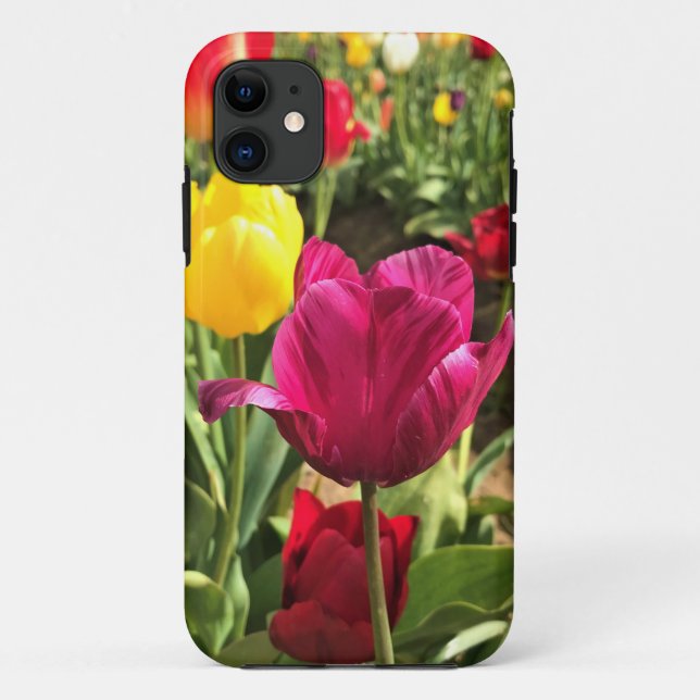 Spring Tulips, Oregon Case-Mate iPhone Case (Back)
