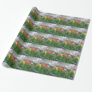 Spring Tulips Wrapping Paper