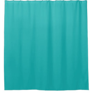 Spring Turquoise Blue  Shower Curtain