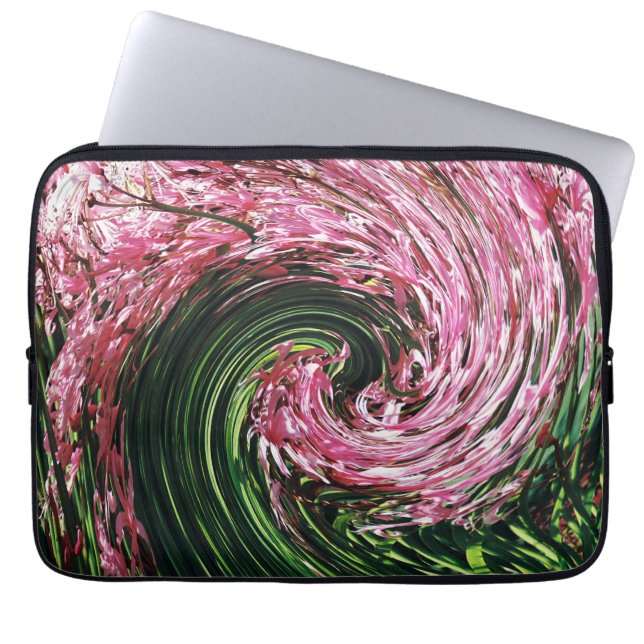 Spring twirl..... laptop sleeve (Front)