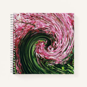 Spring twirl..... notebook