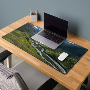 Spring Valley in the Andes Mountains Desk Mat