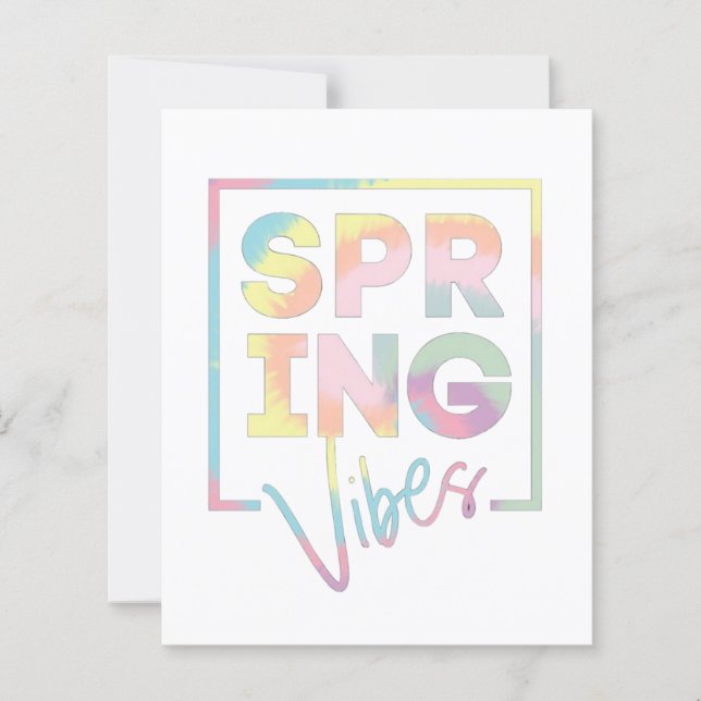 Spring Vibes Pastel Graphic (Front)