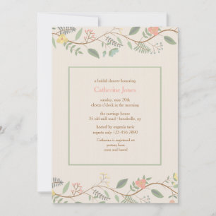 Spring Vines Invitation