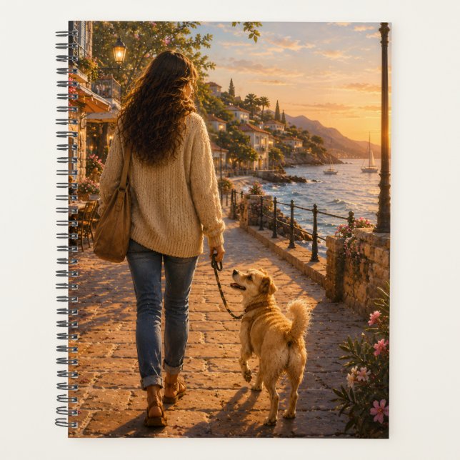 Spring Walk with My Best Friend Planner (Front)
