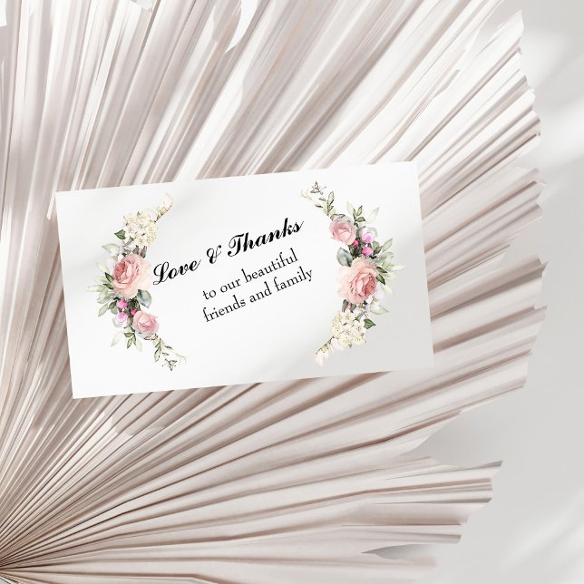 Spring Wedding Thank You Card (Creator Uploaded)