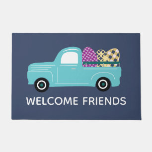 Spring Welcome Mat for Home Decor