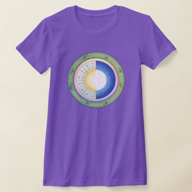 Spring Wheel of the Year T-Shirt (Laydown)