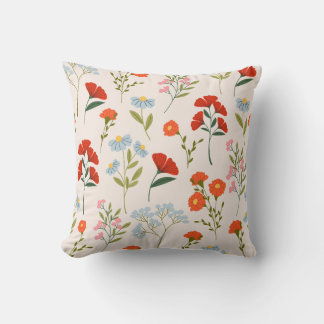 Spring Whispers Throw Pillow