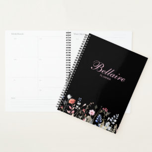 Spring Wild Flowers Border  Planner