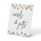 Spring Wildflower Cards and Gifts Table Sign