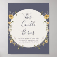 Spring Wildflower Dusty Purple this Candle burns