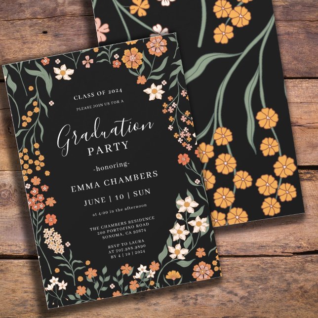 Spring Wildflower Frame Invitation (Creator Uploaded)