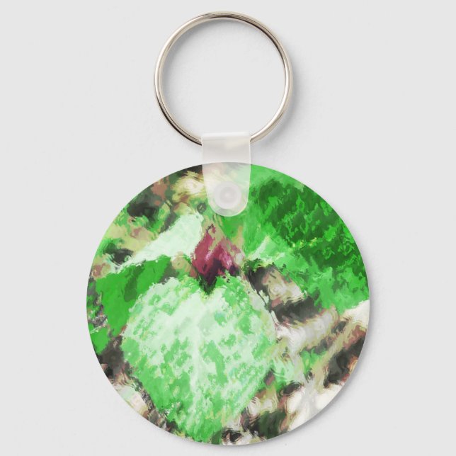 Spring Wildflower Key Ring (Front)