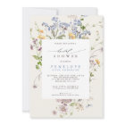 Spring Wildflower Meadow Garden Bridal Shower