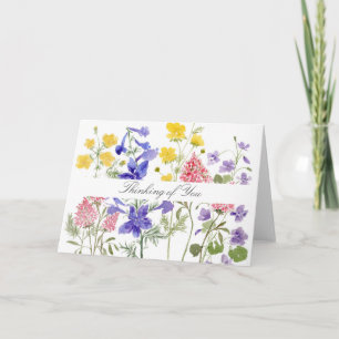 Spring Wildflower Note Card
